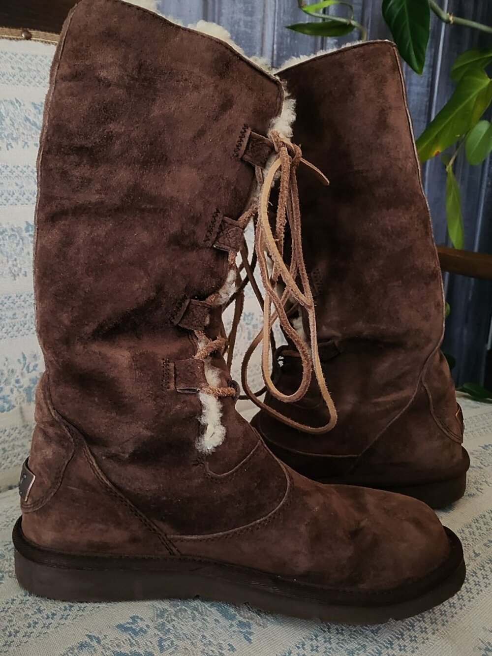 UGG Australia Whitley Brown Tall Boots Size 8 NWOT